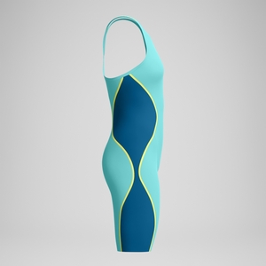 Combinaison partielle Femme LZR Pure Intent dos fermé 2.0 turquoise