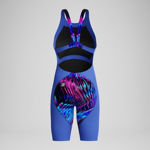 Combinaison partielle Fille Fastskin LZR Ignite bleu/rose