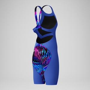 Combinaison partielle Fille Fastskin LZR Ignite bleu/rose