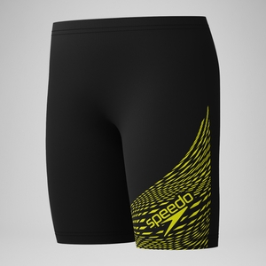 Boys' Medley Logo Jammer Black/Yellow