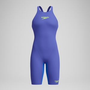 Combinaison partielle Femme LZR Pure Valor dos fermé 2.0 bleu/jaune