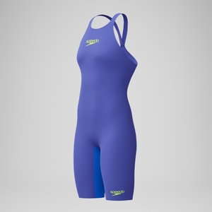 Combinaison partielle Femme LZR Pure Valor dos fermé 2.0 bleu/jaune
