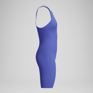 Combinaison partielle Femme LZR Pure Valor dos fermé 2.0 bleu/jaune