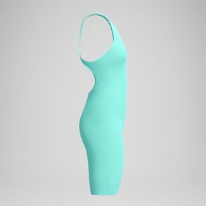 Fastskin LZR Pure Valor 2.0 Schwimmanzug mit offenem Rücken Türkis für Damen