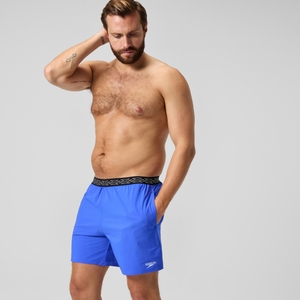 HyperBoom Bund-Badeshorts 40 cm Blau für Herren