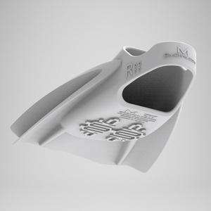 Speedo DMC Elite Flosse Weiß/Rot