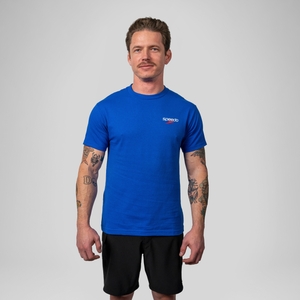 Men's Go Full Speedo Short Sleeve Graphic Tee Blue