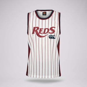 MENS 2025 QLD REDS BASKETBALL SINGLET