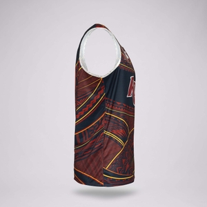 MENS 2025 QLD REDS PASIFIKA SINGLET