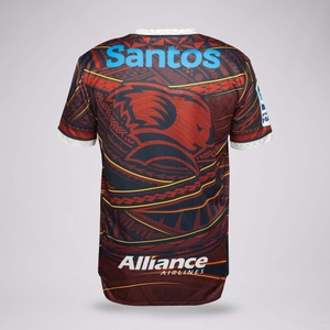 MENS 2025 QLD REDS PASIFIKA WARM UP TOP