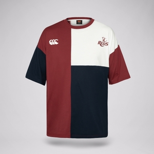 MENS 2025 QLD REDS SUPPORTERS T-SHIRT - XS
