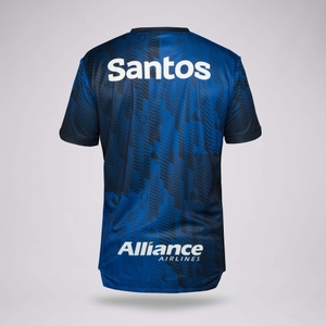 MENS 2025 QLD REDS PLAYERS TRAINING TEE NAVY