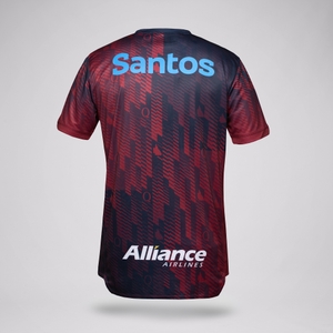 MENS 2025 QLD REDS COACHES TRAINING TEE MAROON