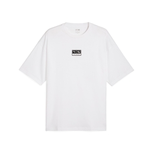 PUMA x HYROX Oversized Graphic Tee - Men's - White