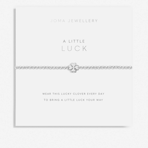 Joma Jewellery A Little Luck Silver-Plated Bracelet