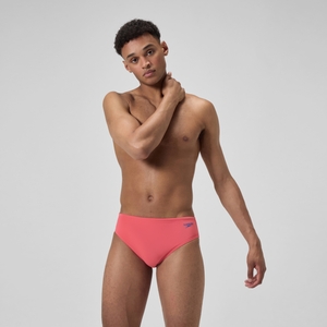 Men's Solid One Brief Orange