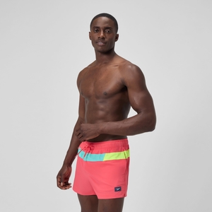 Men's Colorblock Redondo Edge Volley 14" Swim Trunks Pink