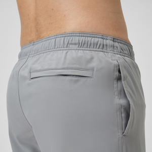 Men's Classic Solid Redondo Edge Volley 18" Swim Trunks Gray