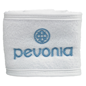 Pevonia Blue Embroidered Headband
