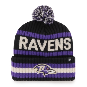 BALTIMORE RAVENS '47 BERING BOBBLE HAT