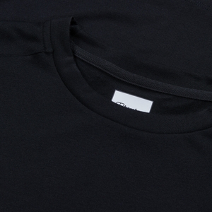 Relaxed Kurzarm Tech-Shirt für Herren - Schwarz