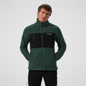 Prism Guide InterActive Polartec Fleecejacke für Herren - Grün/Schwarz - XL