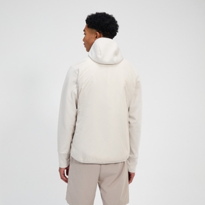 Trawden Hybrid-Kapuzenjacke für Herren - Grau