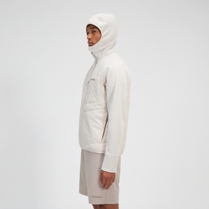 Trawden Hybrid-Kapuzenjacke für Herren - Grau