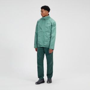 Men's Woodwalk Waterproof Jacket - Green - S