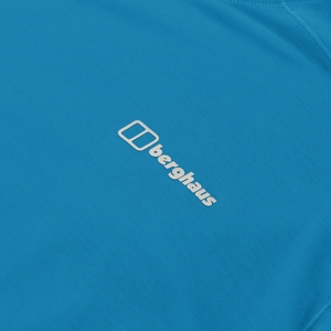 Berghaus Delta Kurzarm Tech-Shirt für Herren - Blau