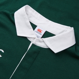 Mens Solid Dye Rugby Jersey Green