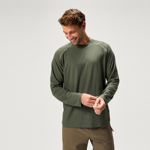 Men's SulTrac L/S Tee - Thyme - M
