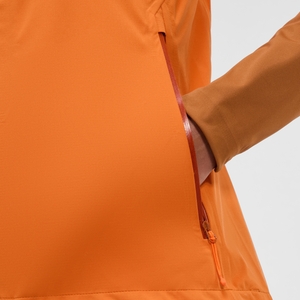 Women's Ridge-Roamer Softshell Jacket - Orange/Brown