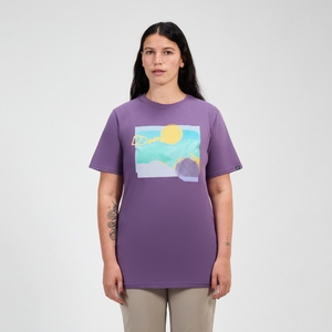 Women's Hill Hazed Short Sleeve Tee - Purple