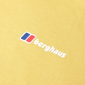Men's Berghaus Class Logo Tee - Yellow