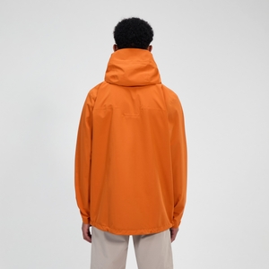 Wasserdichte Arnaby Herren-Kapuzenjacke - Orange