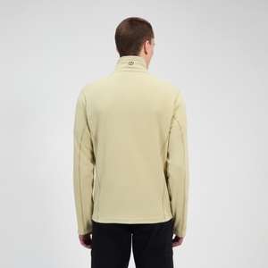 Halb-Zip Polartec-Fleece Prism Micro Herren-Pullover - Beige