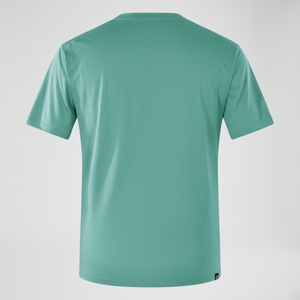 Relaxed Kurzarm Tech-Shirt für Herren - Grün