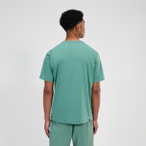Relaxed Kurzarm Tech-Shirt für Herren - Grün