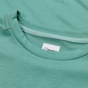 Relaxed Kurzarm Tech-Shirt für Herren - Grün
