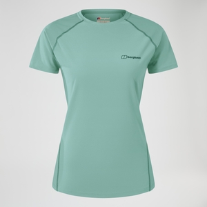 24/7 Short Sleeve Tech T-Shirt für Damen - Grün