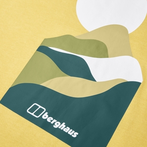 Men's Rolling Peaks Short Sleeve Tee - Yellow