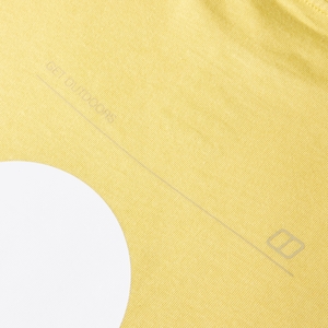 Men's Rolling Peaks Short Sleeve Tee - Yellow