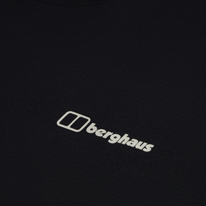 Men's Berghaus Center Logo Tee - Black