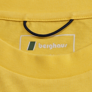 Men's Doodle Mountain Patch Tee - Yellow