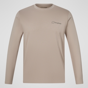 Men's Berghaus Center Logo Tee - Grey - L