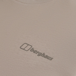 Center Logo Tee für Herren - Grau