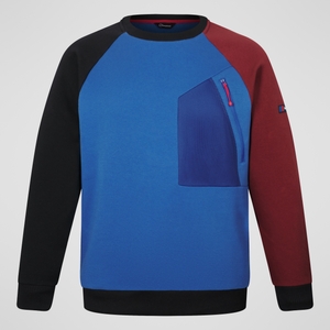 Unisex Storm 25 Crew Sweater - Blue/Red - XL