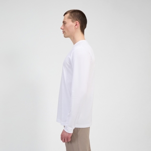 Men's Berghaus Big Logo Long Sleeve Tee - White