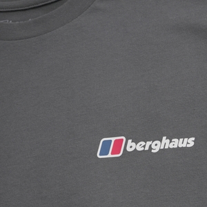 Dotted Mountain Tee für Herren - Grau
